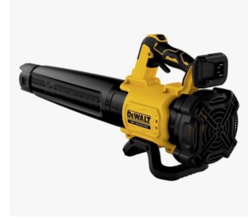 dewalt 20v max* xr leaf blower, cordless, handheld, 125-mph, 450-cfm (tool only-battery & charger no