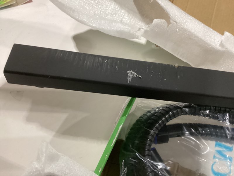 Condition photo showing New/Like New for Shower Faucet Matte Black Shower System with 8 Inches Rain Shower Head and Handheld Spray Bathroom Luxury Rain Shower Faucet Set Complete Wall Mounted