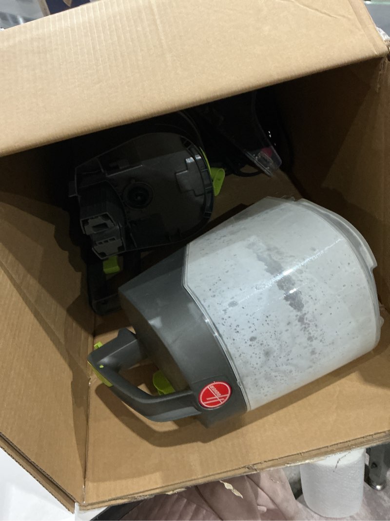 Condition photo showing As Is for shark carpetxpert hairpro | upright carpet, area rug & upholstery cleaner | stainstriker handheld tough stain remover & onboard self clean | pet hair pickup & odor removal | 4 tools | copper | ex301 hairpro + stainstriker