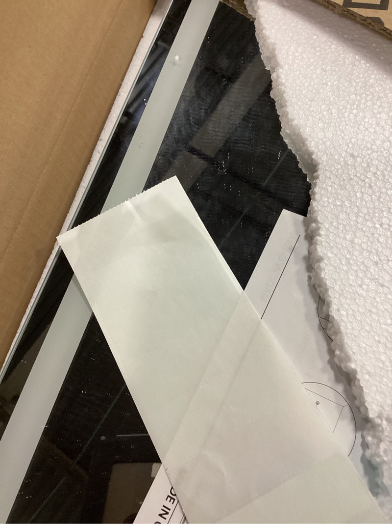 Condition photo showing Good Condition for Koonmi Full Length Mirror Door Hanging with LED Lights 48"x16" Hanging Mirror-rectangle 48"L x 16"W