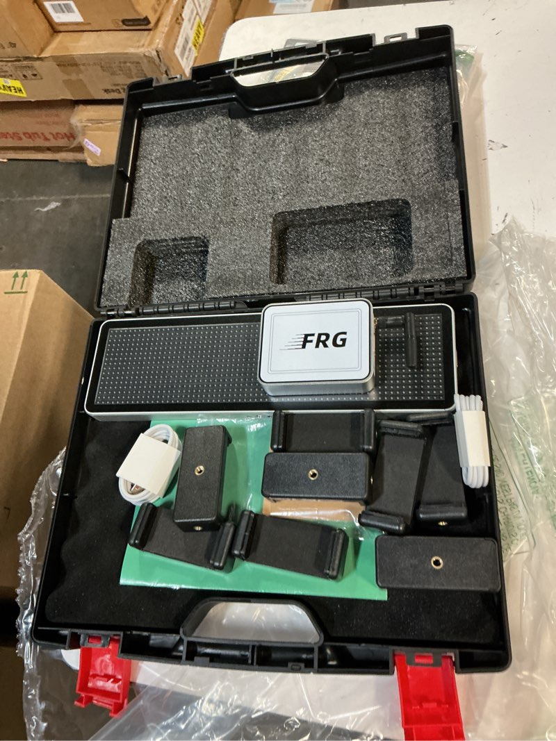 Condition photo showing As Is for powered wireless laser timer for sprints with high stand | laser sprint timer system, race clock with tripod for speed training/lap/track field/football/bike/motorcycle