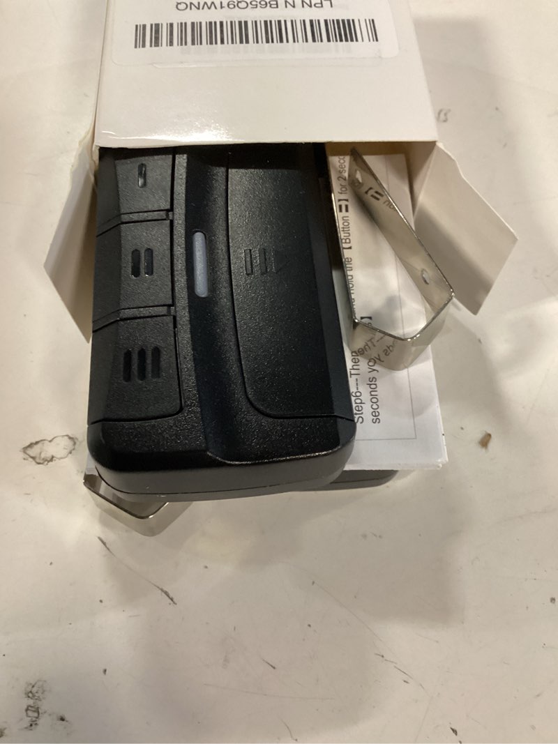 Condition photo showing Good Condition for universal garage door opener remote compatible with liftmaster chamberlain genie craftsman linear wayne dalton overhead garage door opener has learn button or dip switch (2 pack) 2 garage remote universal