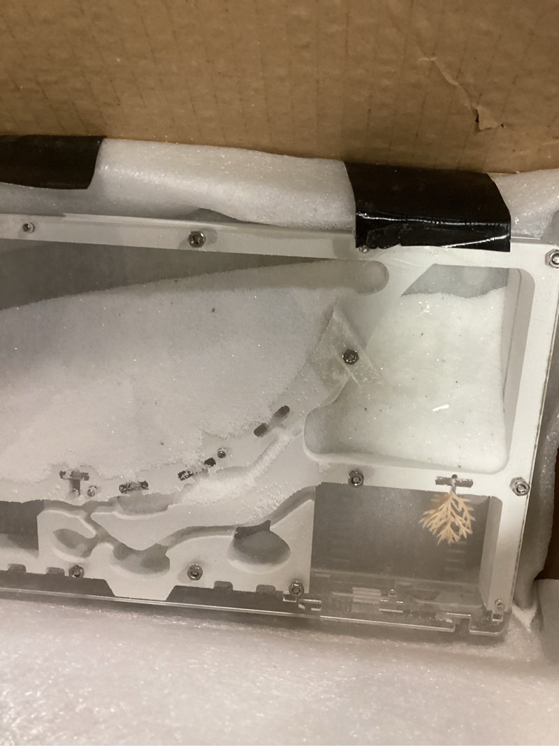 Condition photo showing Good Condition for EXBEPE Sand Ant Farm Castle Ant Colony Ecosystem Science Educational Gift Live Ant Habitat to Study Insect Behavior S11