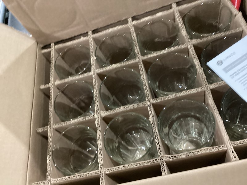 Condition photo showing Good Condition for Libbey Gibraltar Tumbler Glasses, Set of 12 Tumblers (16 oz)