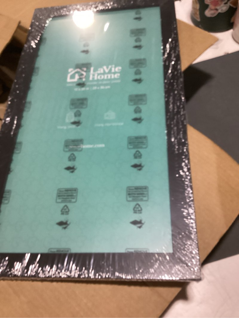 Condition photo showing Good Condition for lavie home 10x20 picture frame black, panoramic picture frame for wall decoration, classic black minimalist style suitable for decorating houses, offices, hotels?1 pack? 10x20 black
