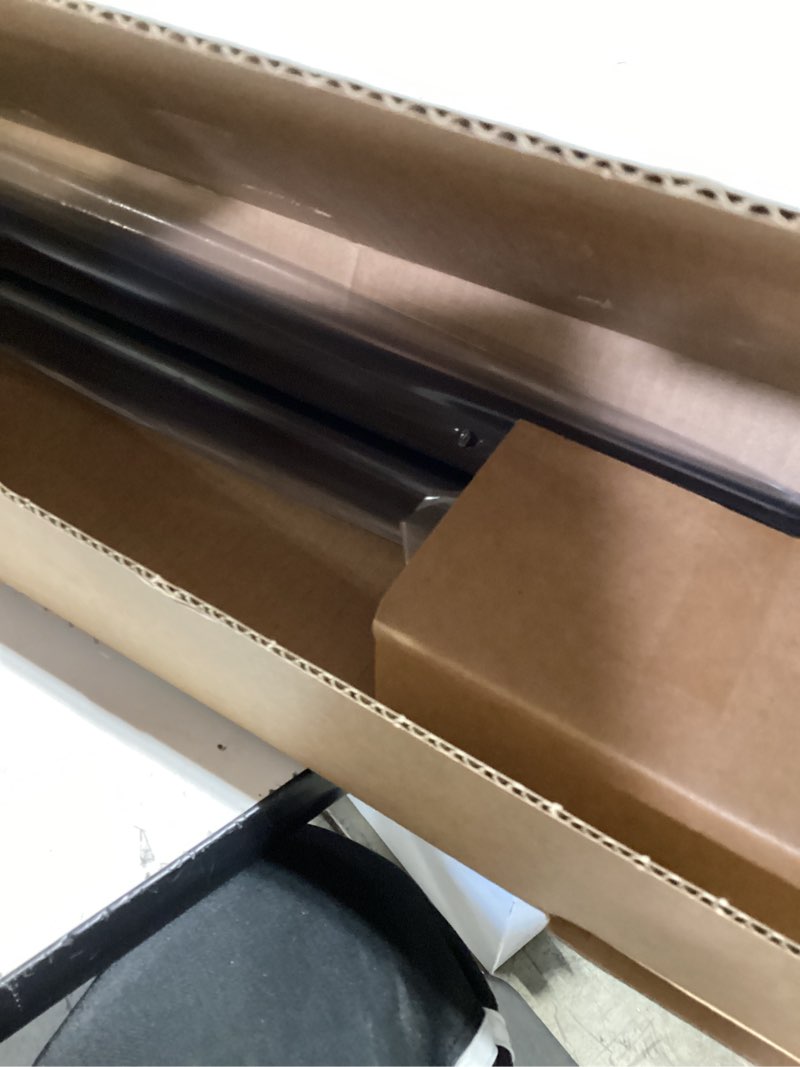 Condition photo showing New/Like New for Ivilon Drapery Treatment Window Curtain Rod - Square Design 1 1/8 Rod. 72 to 144 Inch. Black 72 to 144 in.