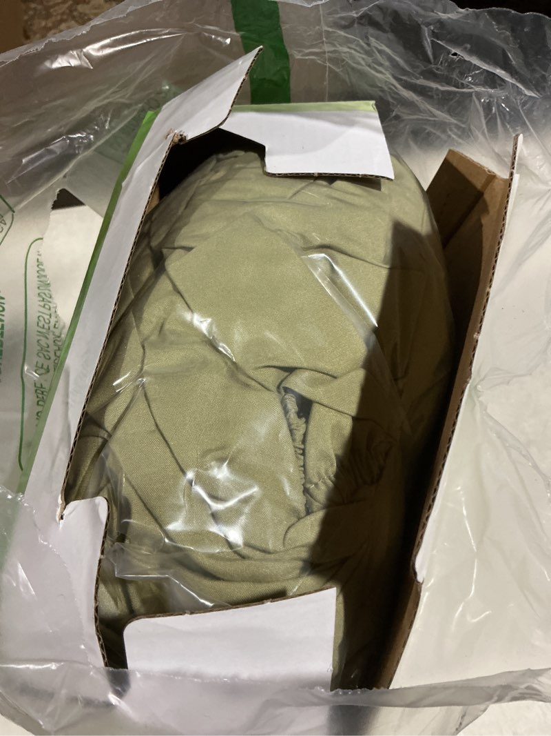 Condition photo showing Good Condition for Shilucheng 4 Piece Queen Sheet Sets, Cooling Sheets, Blend Rayon Derived from Bamboo, Deep Pocket Up to 16", Breathable & Soft Bed Sheets, Hotel Silky Bedding Set, Sage Green 04 - Sage Green Queen (4 Piece Set)