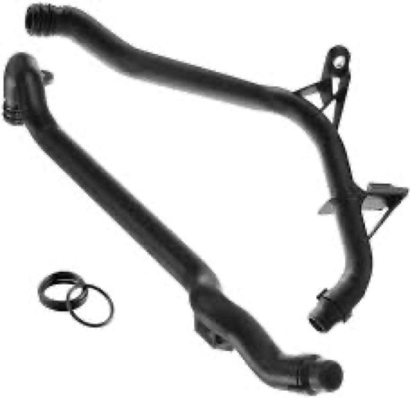 A-Premium Engine Heater Inlet Water Coolant Pipe with O-Rings Compatible with BMW E36 E39 E46 E85 32