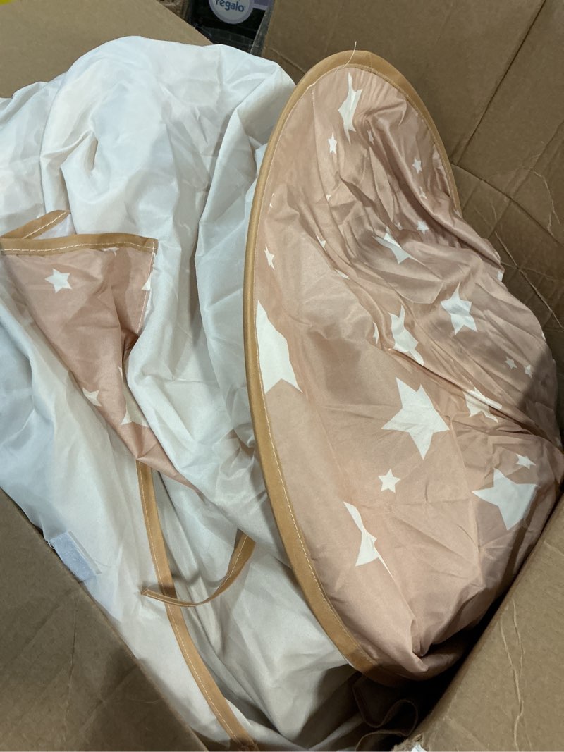 Condition photo showing As Is for Tiny Land Kids Play Tent with Tunnel, Pop Up Play Tent with Ball Pits for Toddlers, Baby Tent with Carry Bag, Toddler Tents Indoor Khaki