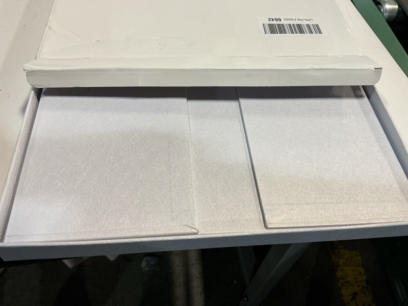 Condition photo showing New/Like New for JOYIT White Gift Box 16.5''x13''x5.5'' - Large Gift Boxes with Lid for Presents Packaging, Birthday, Christmas, Wedding, Anniversary, Big Gift Box with Ribbon, Shred Filler, Card, Wax Seal (White)