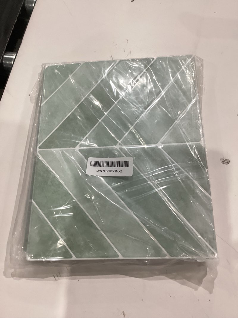 heikki 20-piece kitchen splash guard stickers, peel-and-stick tile splashbacks for kitchen islands, 