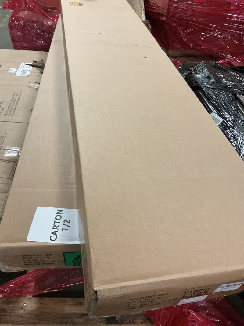 Condition photo showing New/Like New for (pick up 2 box)  yitahome king size bed frame with 4 storage drawers and rgb led lights, 57'' tall headboard velvet upholstered bed with charging station, no box spring needed, easy assembly, noise-free, dark grey dark grey king