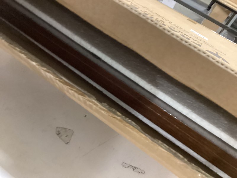 Condition photo showing Good Condition for A1 Picture Frame (23.4 x 33.1 inches), Solid Wood Walnut Wood Poster Frame-Horizontal and Vertical Wall Hanging for Home, Exhibition, Caffe(Walnut) Walnut A1 (23.4 x 33.1 inches)