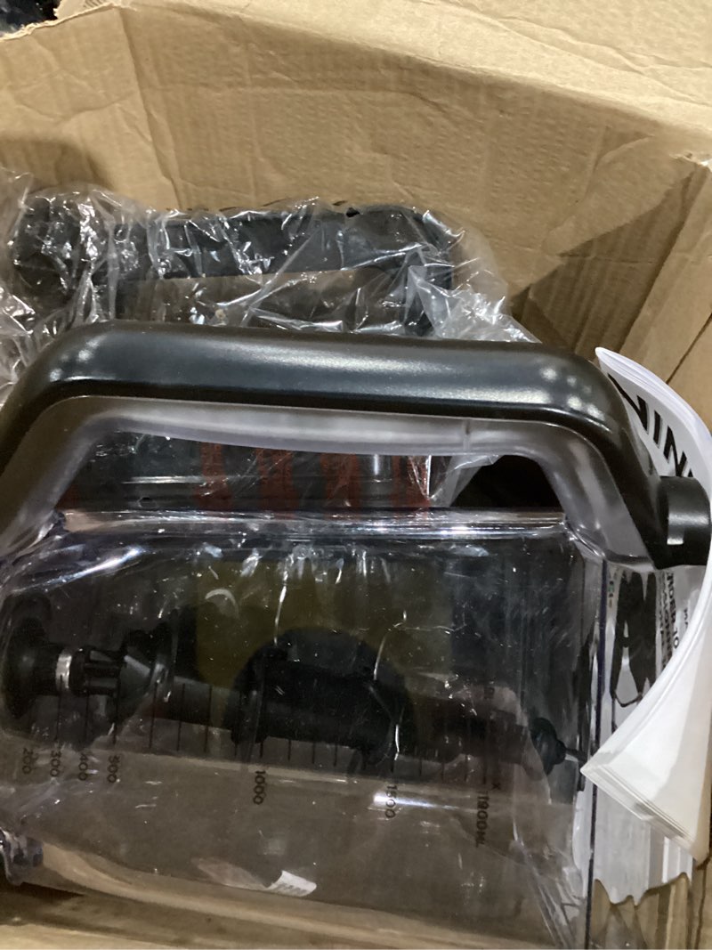 Condition photo showing Good Condition for Ninja BL610 Professional 72 Oz Countertop 1000-Watt Base and Total Crushing Technology for-Smoothies, Ice and Frozen Fruit, Black, Blender + Pitcher