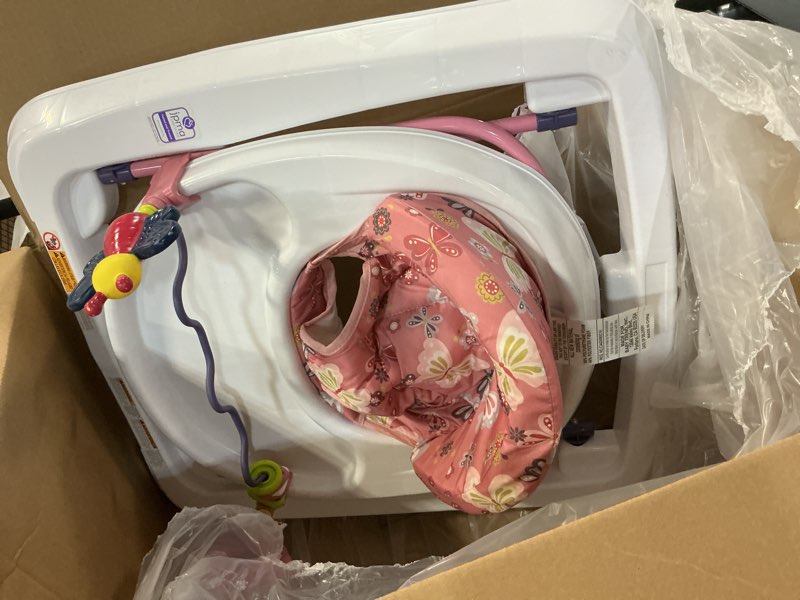 Condition photo showing Good Condition for Smart Steps Trend Activity Walker with Removeable Toy Bar, Multi-Directional Front Wheels, Tray, Adjustable Height and Flat Fold Frame for Storage, Ages 6 Months +, Emily Pink