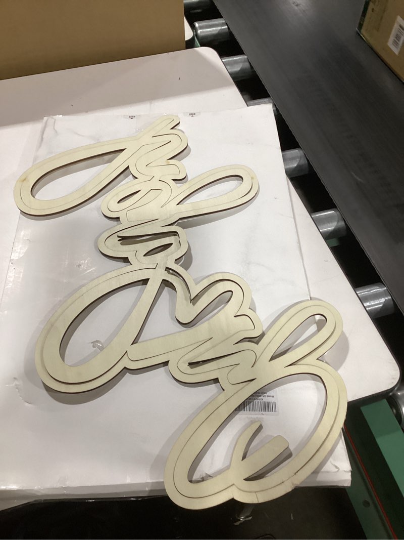 Condition photo showing Good Condition for Wood Oh Baby Sign Banner - Baby Shower Birthday Decorations Wooden Sign Party Banner Backdrop, Baby Gender Reveal Background (Wood Oh Baby Sign Banner)