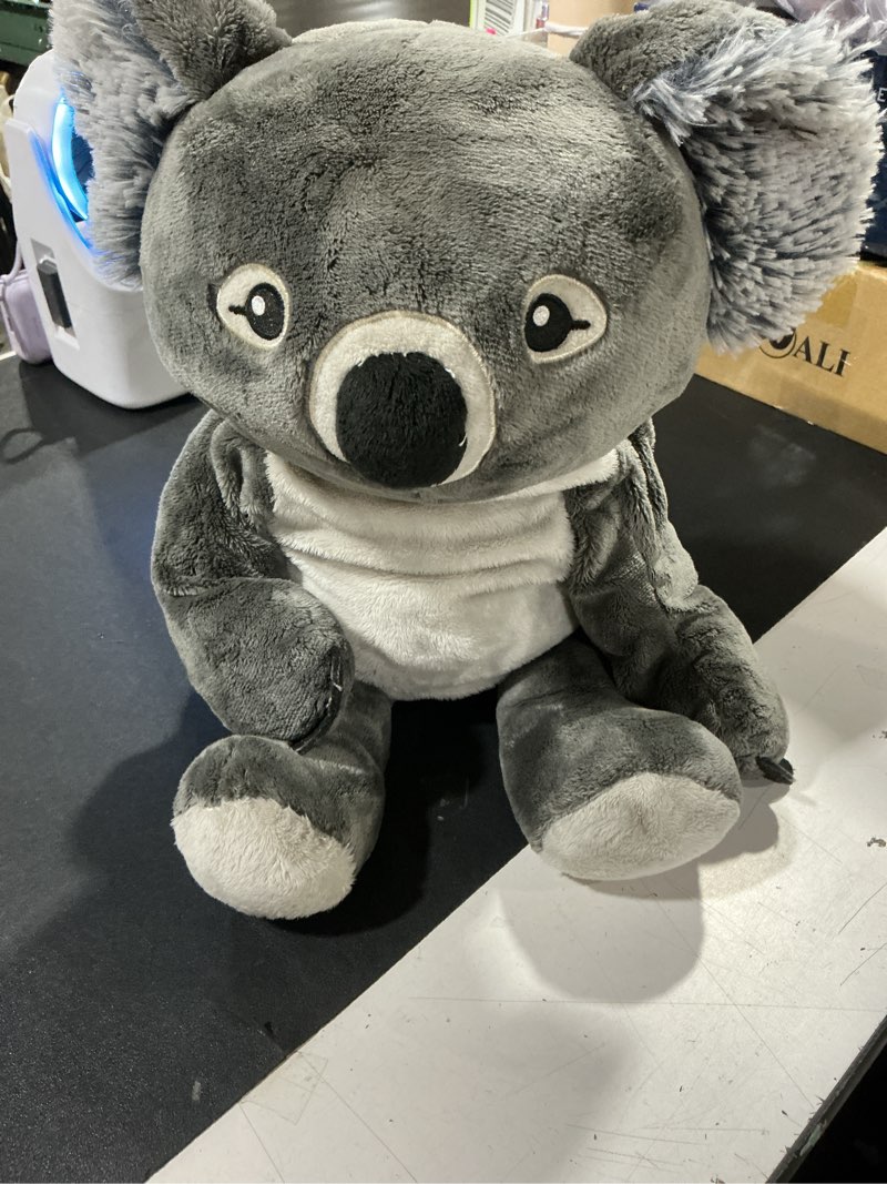 Condition photo showing Good Condition for hugimals quinn the koala 20 inch 4.5 lb heavy cute sensory weighted comfort plush | large unscented washable self care calming stuffed animal for kids, teens and adults