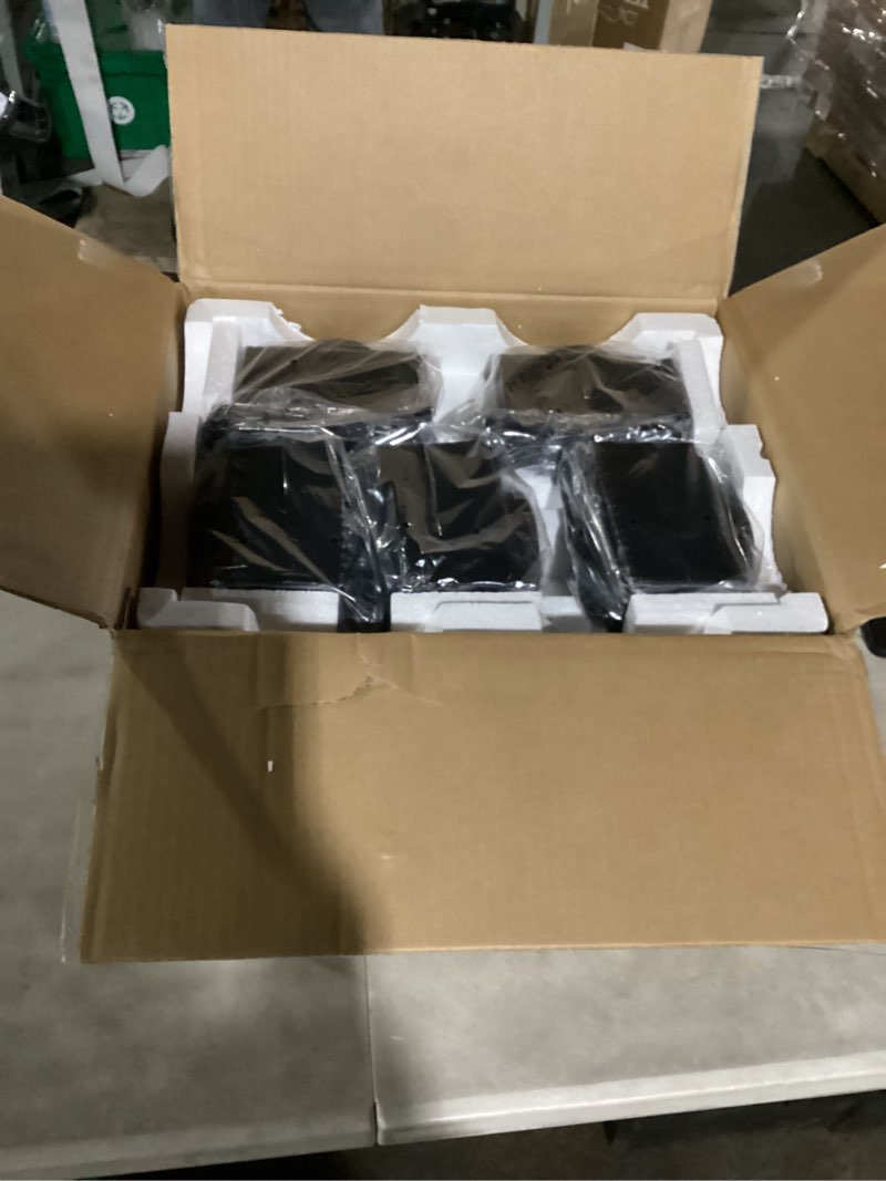 bobtot small subwoofer home theater for tv surround system 5 wired speakers amplifier 4 inch woofer 