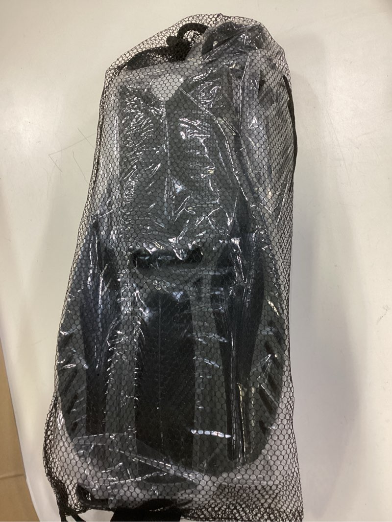 Condition photo showing item condition for Snorkel Fins Diving Fins Adjustable Buckles Open Heel Swim Flippers Travel Size Short Swim Fins for Snorkeling Diving Swimming Adult Men Womens Black S/M(US Men 4.5-8.5/Women 5.5-9.5)