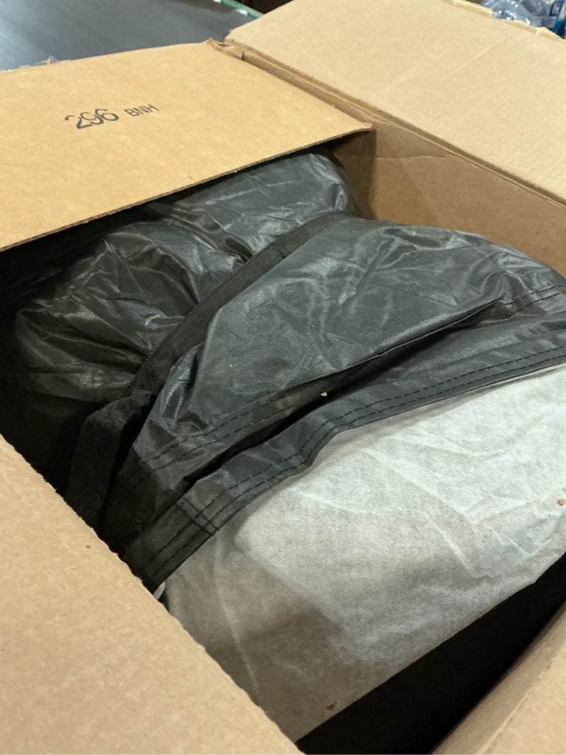 Condition photo showing Good Condition for ford f-100 truck cover custom fit 1953-1983 regular/extended/crew cab short bed(6.4'-6.6') with door zipper, 10 layers outdoor pickup truck cover waterproof all weather, wind dust sun protector. b.fit f-100(1953-1983) sb black truck cover