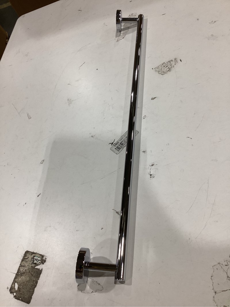 Condition photo showing As Is for kohler k-27287-cp 24 in. towel bar  polished chrome