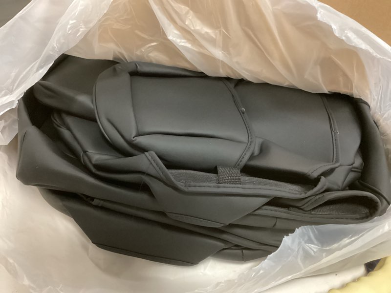 Condition photo showing Good Condition for FREESOO Customized Seat Covers for Chevy Equinox 2018 2019 2020 2021 2022 2023 2024 Full Set, Faux Leather Car Seat Cover for Chery Equinox Premier, LS,LT,L,RS (Not for Equinox EV) Black Full-Set Black