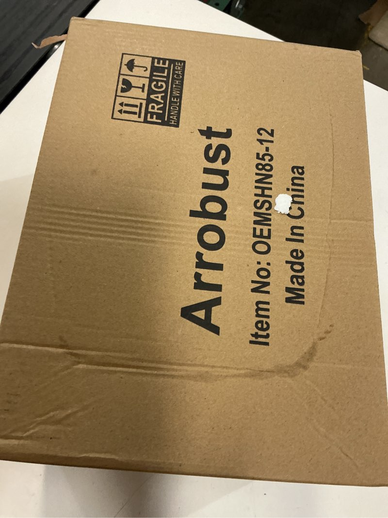 Condition photo showing New/Like New for arrobust acrylic sign holder 8.5 x 11 inches, 12 pack clear display table top signs stand, double sided vertical flyer holder ,plastic frames paper holder for stores home office menu retail show fair vertical 12 pack 8.5x11''