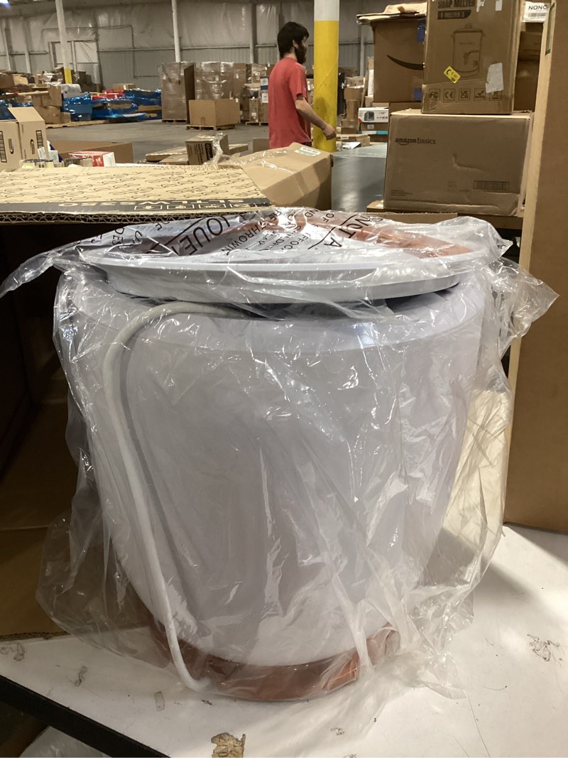 Condition photo showing Good Condition for SereneLife Counter Towel Warmer Bucket - with Customized Fragrance for Spa and Bathroom, Luxury Towel Heater, Auto Shut Off, Fits 1 Large Towel, Blanket, Bathrobe, PJs (Cherry)