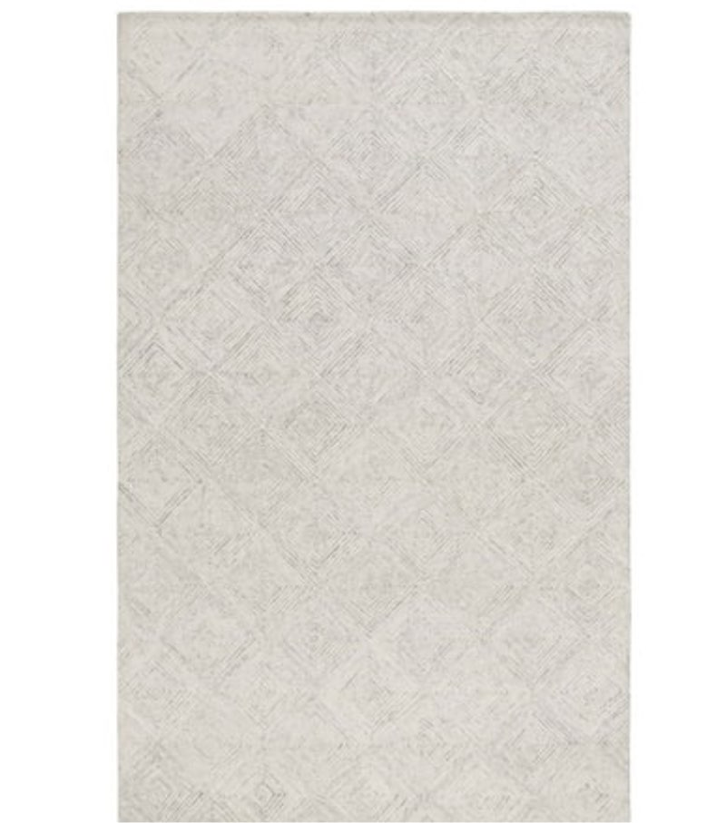 SAFAVIEH Abstract Naomi Geometric Area Rug  Grey/Ivory  8  x 10