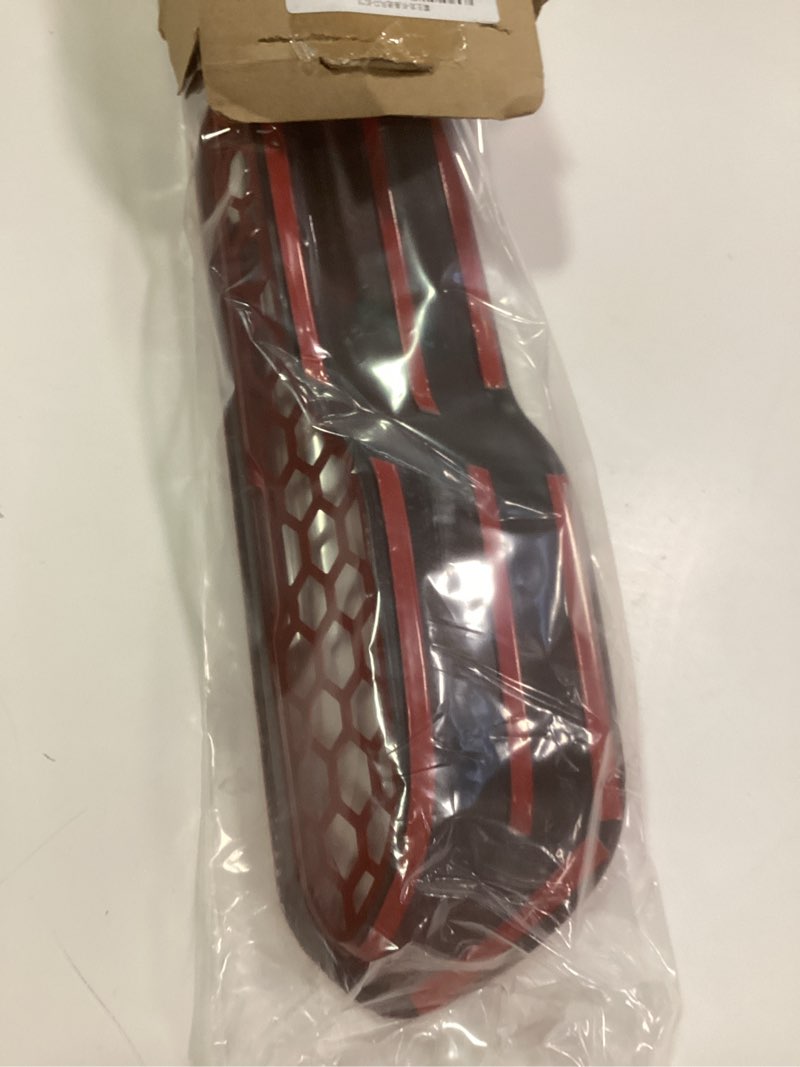 Korlot Engine Hood Vent Air Intake Moulding Cover Trim for 2021-2026 RAM 1500 TRX/RHO (Red)