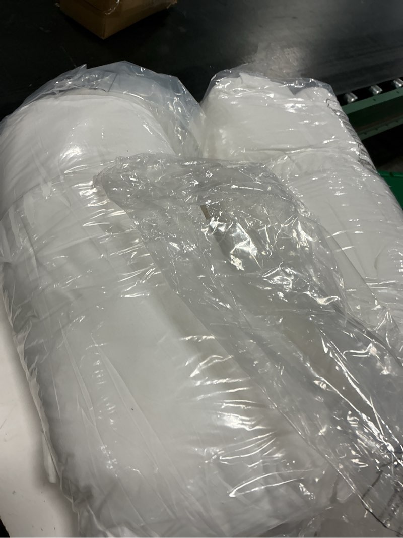 Condition photo showing New/Like New for utopia bedding 28x28 pillow inserts, set of 2, white – indoor decorative throw pillows for bed, sofa & couch – soft, supportive & fluffy cushion inserts white 28x28 inch