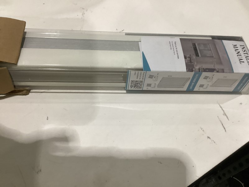Condition photo showing Good Condition for changshade cordless cellular shades, blackout room darkening black out honeycomb blinds for indoor windows bedroom, pull down pleated accordion blind easy install, shade size 19" wx36 h, taupe blackout taupe 19" w x 36" h