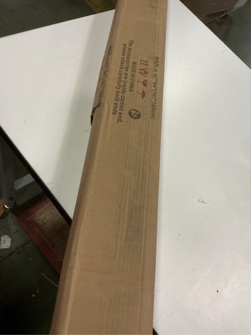 Condition photo showing New/Like New for LUCKUP Cordless Roman Shades, Roll Up Bamboo Blinds for Indoor Windows, Light Filtering UV Protection Natural Bamboo Shades, Easy to Install for Home & Office, 42" W x 64" L, Natural 42"W x 64"H Natural