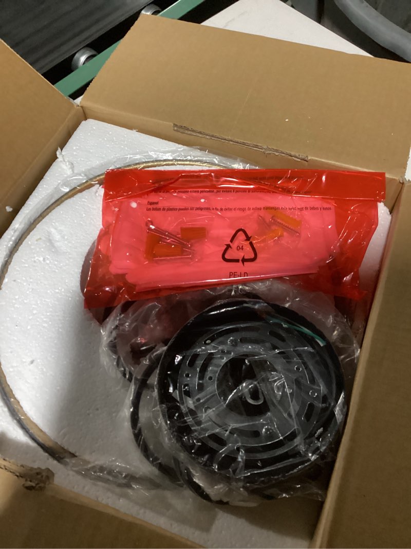 Audickic Pendant Lights Kitchen Island, Farmhouse Hanging Lights Fixtures with Metal Shade, Rustic K