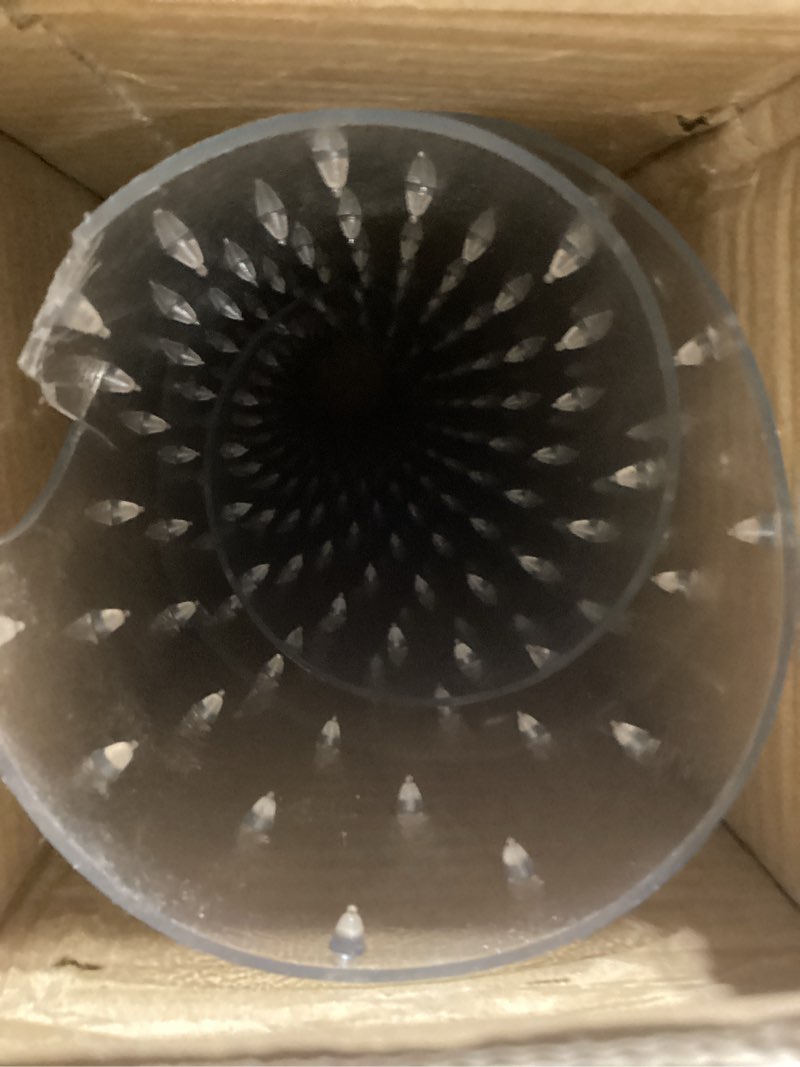 Condition photo showing As Is for Office Chair Mat for Carpet - 36x36 Inch Plastic Computer Desk Floor Protectors for Chairs Clear Under Desk Rug Pad for Rolling Gaming Chair 36"x36"