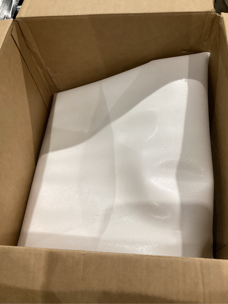 FURKIT Soft Vinyl Floor Mat for Bedroom, 4'×6' Beige Waterproof Plastic Area Rug for Kitchen, Non-Sl