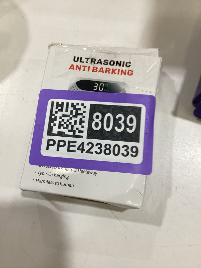 Condition photo showing Good Condition for MALOK Dog Bark Deterrent Devices, Anti Barking Device for Dogs with Adjustable Frequency & Range for Walking, Yard and Home