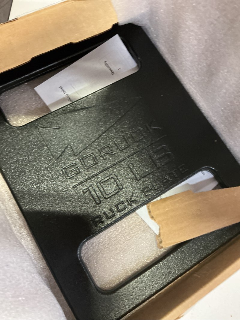 Condition photo showing Good Condition for goruck ruck plate – usa made weight for rucking, strength & fitness, fits with rucker & ruck plate carrier – 10lb, 20lb, 30lb, 45lb 10lbs