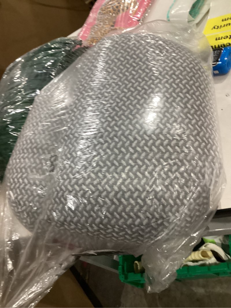 Condition photo showing As Is for Momcozy Portable Pregnancy Pillow – W Shaped Maternity Support for Side Sleepers, Adjustable Travel Wedge Pillow for Back, Belly, and Hip Relief, Ideal for Pregnant Women, Deep Grey Gray Regular