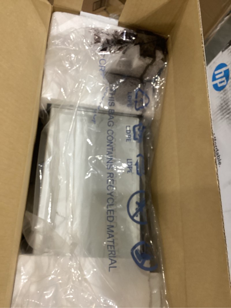Condition photo showing As Is for hp smart tank 5000 wireless all-in-one ink tank printer, scanner, copier with 2 years of ink included, best-for-home, cartridge-free, refillable, ai-enabled, an ecotank alternative (5d1b6a)