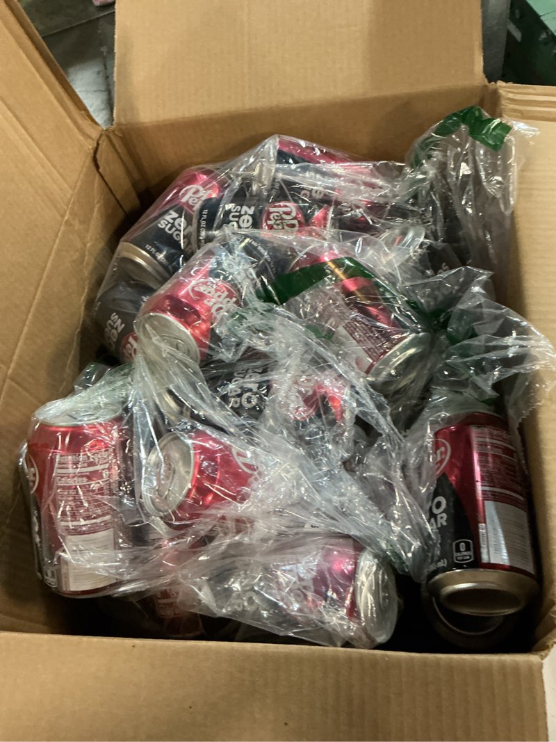 Condition photo showing Good Condition for ( jul/20/2026)( 3pack)  dr pepper zero sugar - 12 oz, 12 pk zero sugar 12 fl oz (pack of 12)