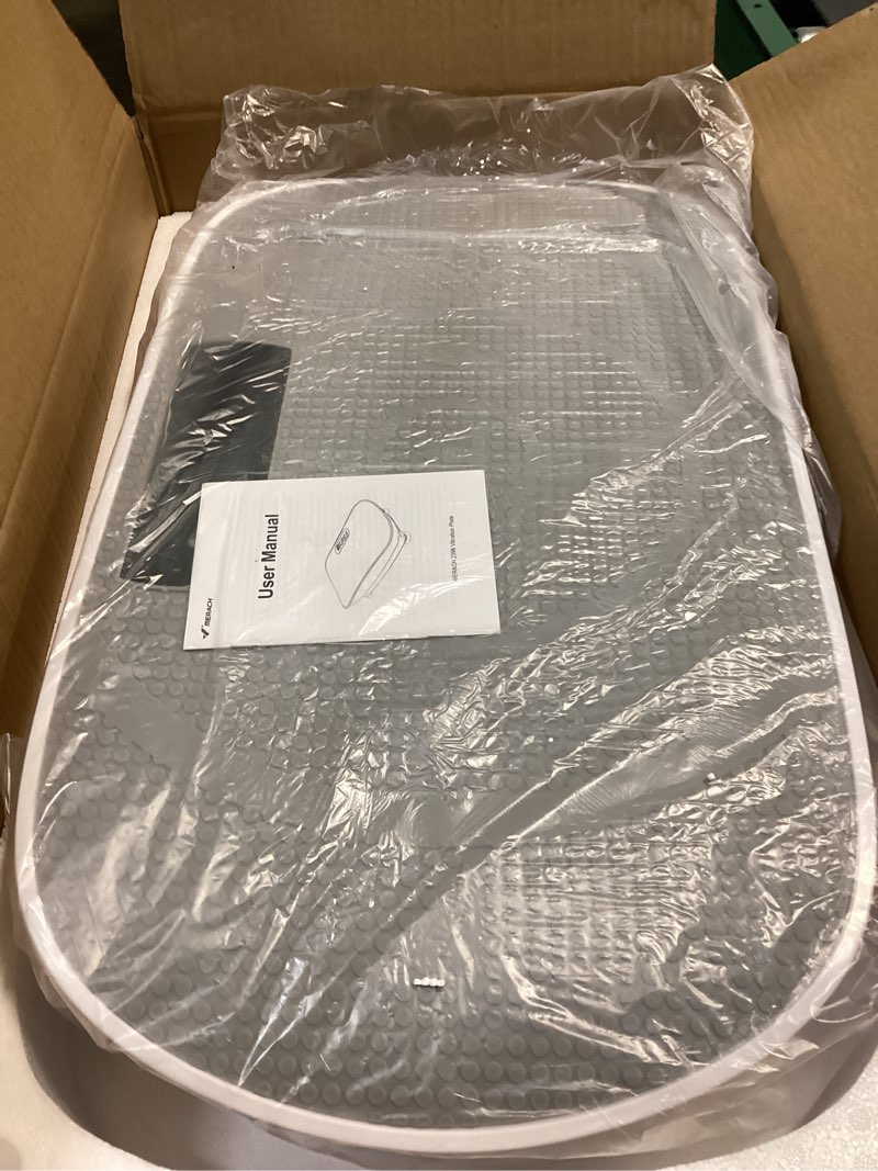 Condition photo showing Good Condition for merach vibration plate exercise machine, whole body workout equipment for women, bluetooth and silicone pedal, vibration plate with auto mode, vibrate fitness platform for home grey