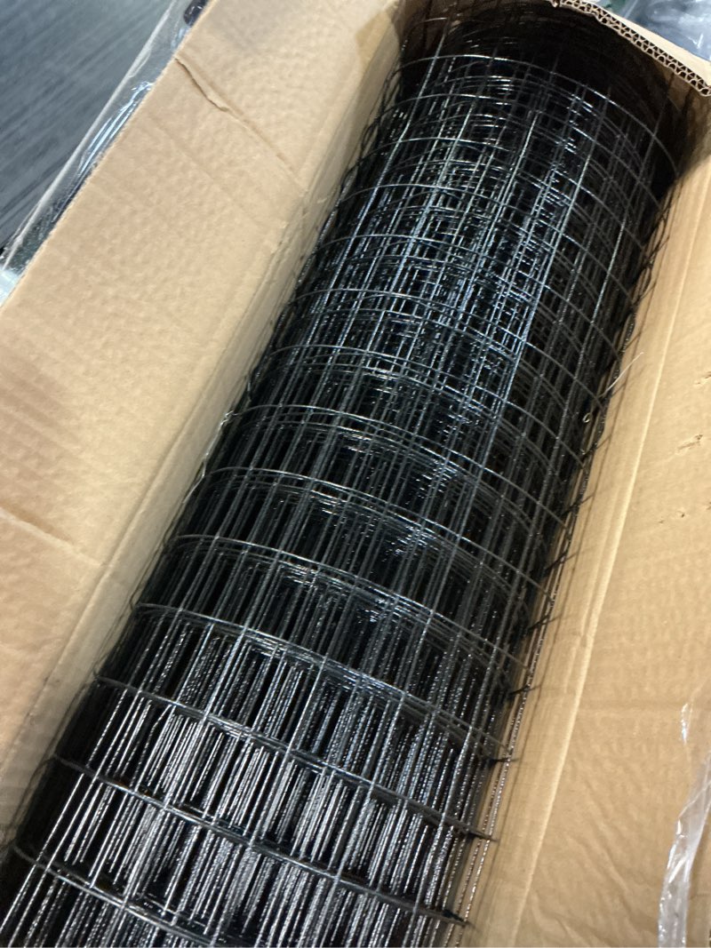 Condition photo showing Good Condition for 24'' x 50' 1.5inch hardware cloth 16 gauge black vinyl coated welded fence mesh for home and garden fence and home improvement project