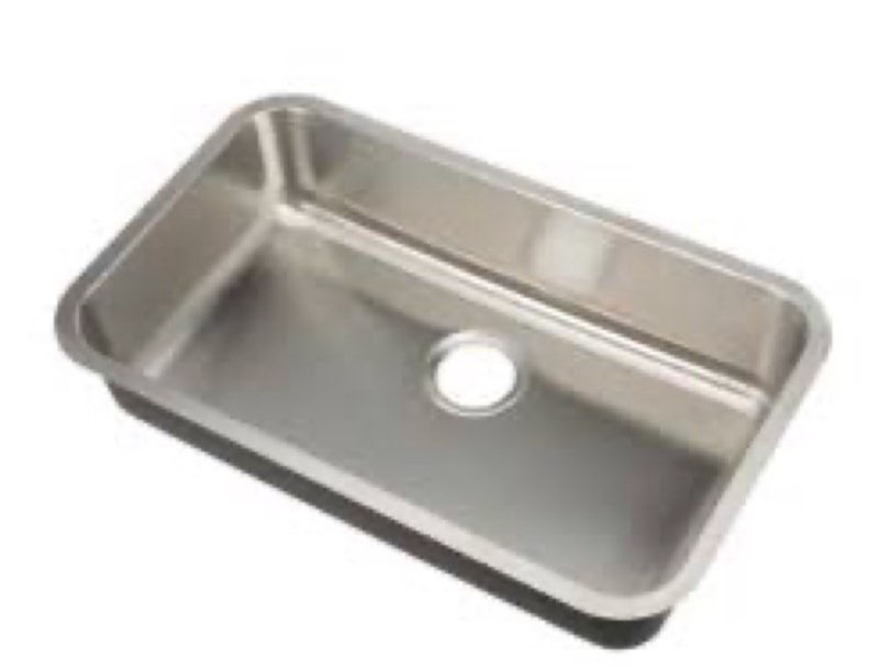 kova  undermount single bowl sink 30.00-inx 18.13-in x7.00 -in