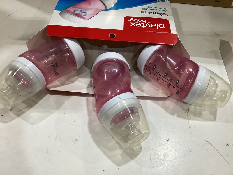 Condition photo showing Good Condition for playtex baby ventaire anti colic baby bottle, bpa free, pink, 6 ounce - 3 pack