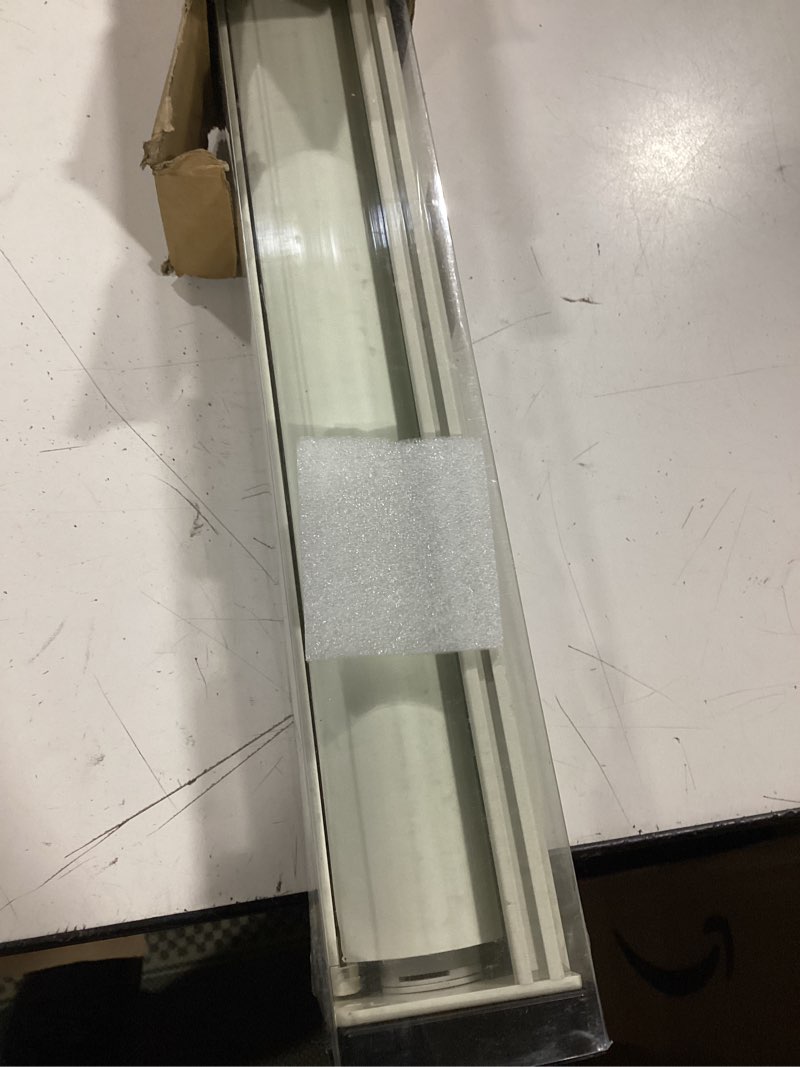 Condition photo showing Good Condition for aosky blackout roller shades cordless blinds for windows, free-stop shades with valance, thermal insulated fabric, uv protection, natural woven blinds for home and office (36.5" w x 72" h, ivory) ivory 36.5"w x 72"h