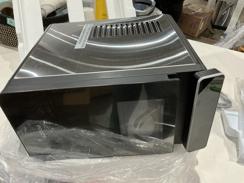 Condition photo showing Good Condition for ecozy ice makers countertop, ultra slim design with full-color panel, internal lights, 26 lbs/24h, timer ice making, two ice sizes, portable self-cleaning ice machine for home/kitchen/rv