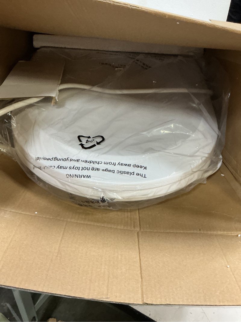 Condition photo showing Good Condition for zmjh bidet toilet seat, electric smart heated seat with slow closes, vortex wash, warm dryer, rear and front wash, warm water, remote control, and night light, white, a102s-w (elongated)