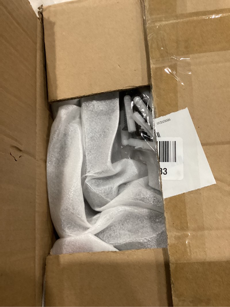 Condition photo showing As Is for Industrial Pipe Shelves Wall Mounted Rustic Floating Shelves 4 Layer Ladder Hanging Bookshelf DIY Pipe Shelving for Bedroom Office Kitchen