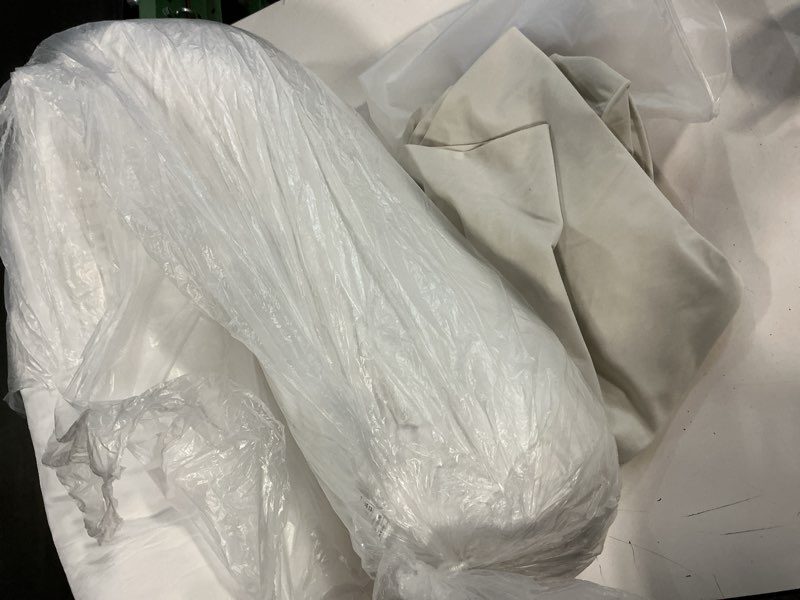 Condition photo showing Good Condition for Body Pillow for Adults,Long Round Pillow,Big Cylindrical Pillow,Large Full Bolster Pillows for Side Sleepers (Misty White, 47.24"*7.87") Misty White 47.24"*7.87"